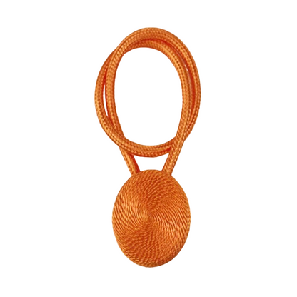 Anyhouz Curtain Tie Orange Magnetic Curtain Tieback Home Decorative Curtains Buckle Rope Strap Magnet Cilp-Curtain Tie-PEROZ Accessories