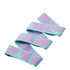Anyfit Yoga Band Stretcher Neon Blue and Purple Strap Resistance Belt Pilates Exercise Stretcher Fitness Tool-Exercise & Fitness-PEROZ Accessories