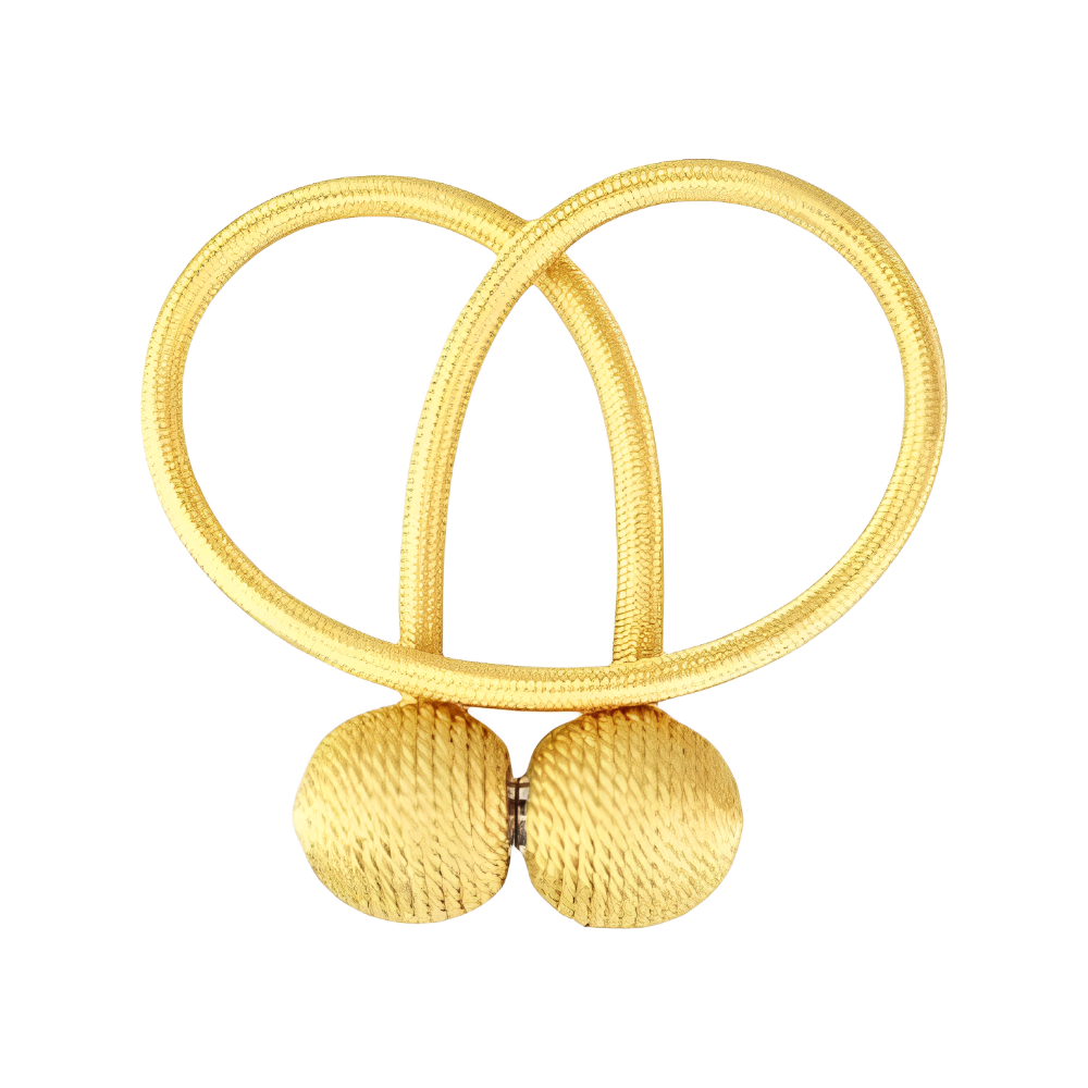 Anyhouz Curtain Tie Gold 1 Pc Buckle Holder Magnetic High Quality Clip Curtains Decorative Home Curtains Accessories-Curtain Tie-PEROZ Accessories