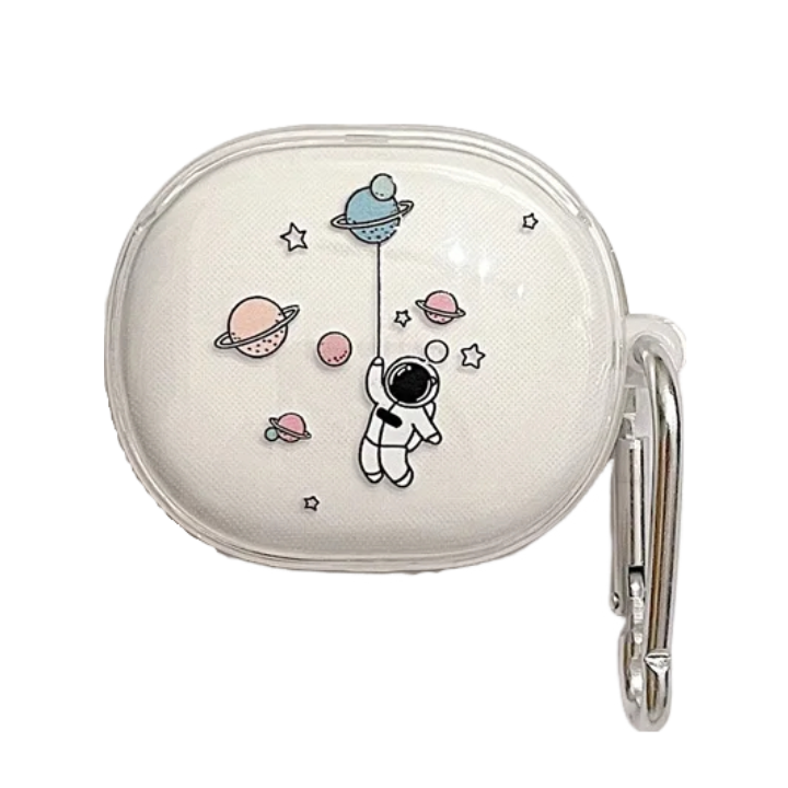 Anymob Earphone Case Floating Astronaut For Redmi Buds 4 Pro Soft Protective Earphone Case Charging Box Shell-Earphone Case-PEROZ Accessories