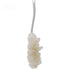 Anyhouz Long Handle Back Exfoliating Scrubber Sponge Beige Soft Mesh Exfoliating Bath Bubble Hanging Back Body Bath Shower-Bathroom and Toilet Accessories-PEROZ Accessories