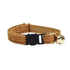 AnyWags Cat Collar Choco Brown Large with Safety Buckle, Bell, and Durable Strap Stylish and Comfortable Pet Accessory-Cat Supplies-PEROZ Accessories