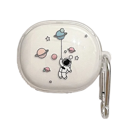 Anymob Earphone Case Floating Astronaut For Redmi Buds 4 Soft Protective Earphone Case Charging Box Shell-Earphone Case-PEROZ Accessories