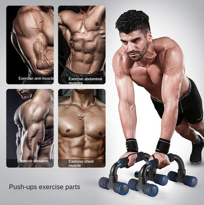 Anyfit Hand Grip Red 2 Pcs Abs Push Up Bar Body Training Tool Push-Ups Stand Bars Exercise Sponge Holder Trainer-Exercise &amp; Fitness-PEROZ Accessories