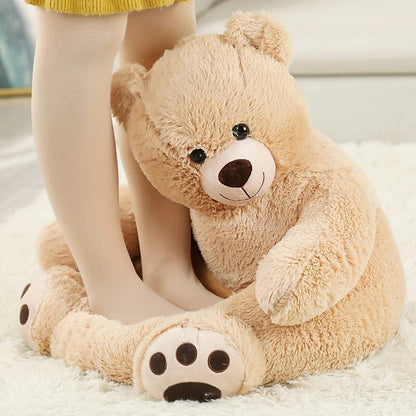 Anykidz Sofa Panda Skin/ Cover Only No Filling Inside Animal Shape Stuffed Soft Sofa Seat Cushion Room Decor for Kids-Kids Sofa-PEROZ Accessories