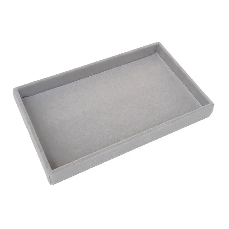 Anyhouz Jewelry Storage Grey Design B Display Tray Drawer Storage Jewellery Holder For Ring Earrings Necklace Bracelet-Jewellery Holders &amp; Organisers-PEROZ Accessories