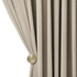 Anyhouz 500cm Beige High Quality Modern Wool Velvet Blackout Curtains for Living Room Bedroom Dining Luxury Window Drape-Curtains & Drapes-PEROZ Accessories