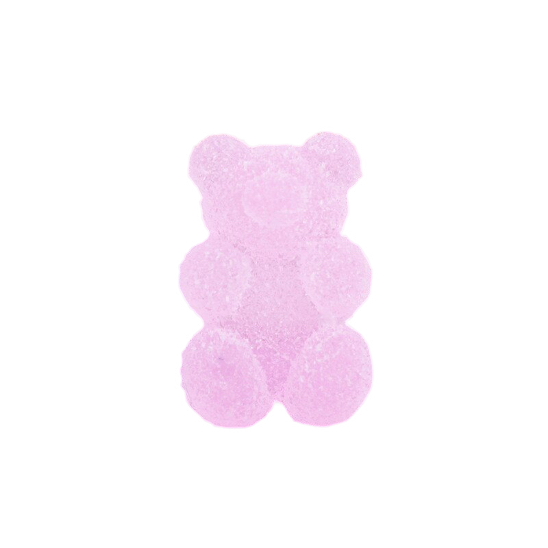 Anykidz 10pcs Solid Pink Bear Shoe Charm Accessories Jeans Clogs Pendant Pin Eraser Type Designer Ornament Jibbitz for Crocs-Shoe Charms-PEROZ Accessories