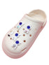 Anykidz 24pcs Random Color Summer Theme Shoe Charm Accessories Jeans Clogs Pendants Designer Ornament Jibbitz for Crocs-Shoe Accessories-PEROZ Accessories