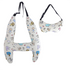 Anypack Car Travel Pillow White Cartoon Drawing 1 Set for Kids and Adult Neck Head Support H-Shape Travel Pillow-Neck Pillow-PEROZ Accessories