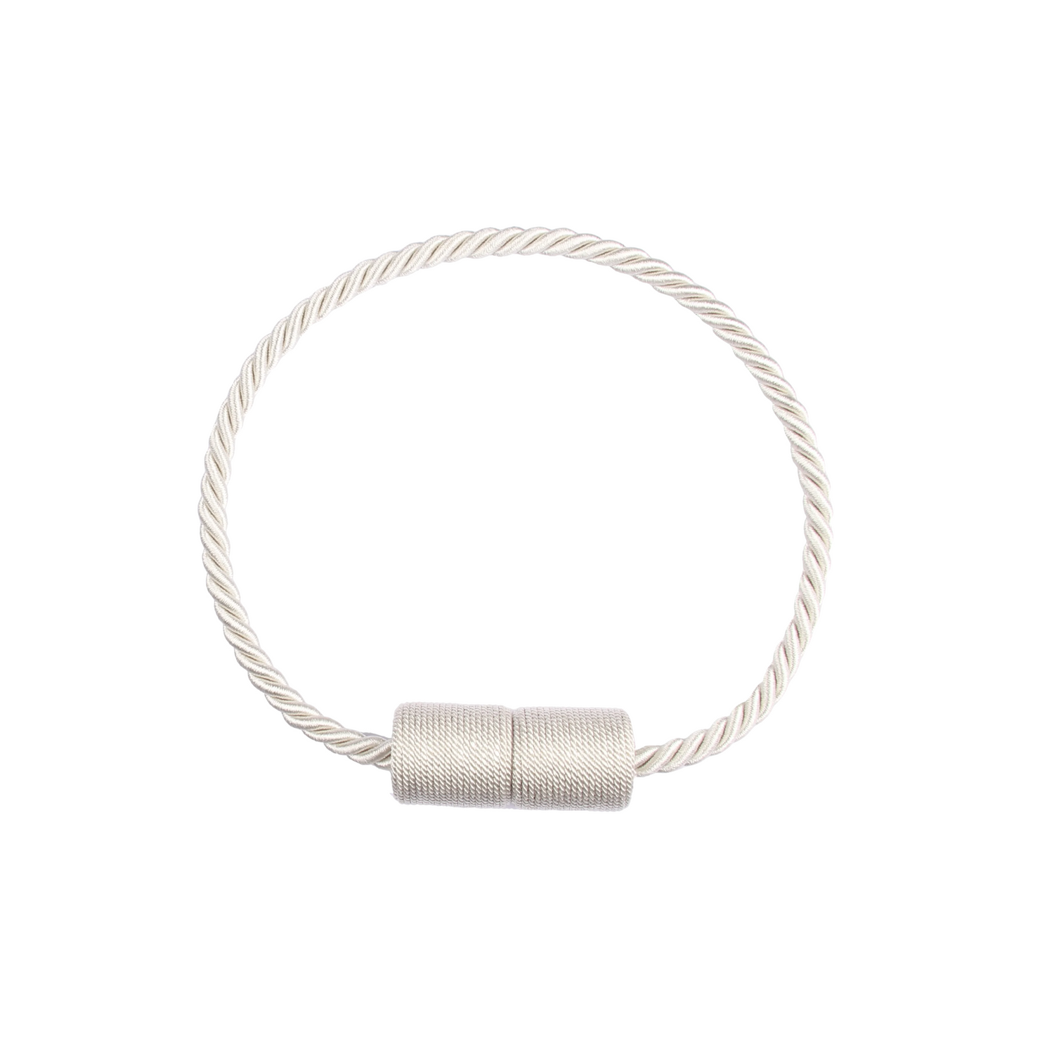Anyhouz Curtain Tie Beige Magnetic Curtain Tieback Room Accessories Cylinder Hanging Ball Curtain Decoration-Curtain Tie-PEROZ Accessories