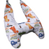 Anypack Car Travel Pillow UShape Dinosaur Town Pattern Children Travel Pillow Cushion for Car Seat, Safety Neck Pillow for Kids-Neck Pillow-PEROZ Accessories