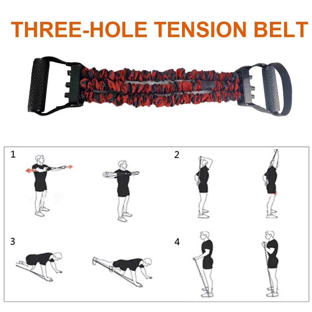 Anyfit Push Up Resistance Band Camouflage Red Bench Press Removable Chest Muscle Builder Arm Expander Home Workout Equipment-Exercise &amp; Fitness-PEROZ Accessories