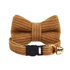 AnyWags Cat Collar Choco Brown Bow Small with Safety Buckle, Bell, and Durable Strap Stylish and Comfortable Pet Accessor-Cat Supplies-PEROZ Accessories