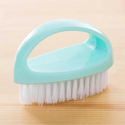 Anyhouz Laundry Brush Blue Multi-Functional Cleaning Washing Flexible Scrub for Bathroom or Kitchen-Bathroom and Toilet Accessories-PEROZ Accessories