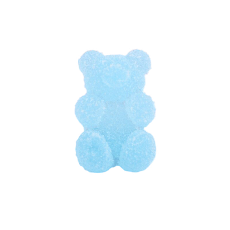 Anykidz 10pcs Solid Blue Bear Shoe Charm Accessories Jeans Clogs Pendant Pin Eraser Type Designer Ornament Jibbitz for Crocs-Shoe Charms-PEROZ Accessories