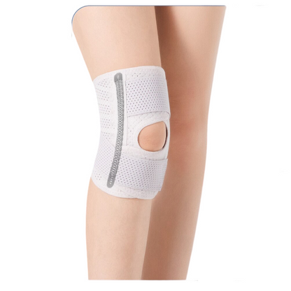 Anyfit 1PC Sports Kneepad 50-59cm Black Elastic Fitness Gear Knee Cushioning Padding Equipment Right Brace Protector-Exercise &amp; Fitness-PEROZ Accessories