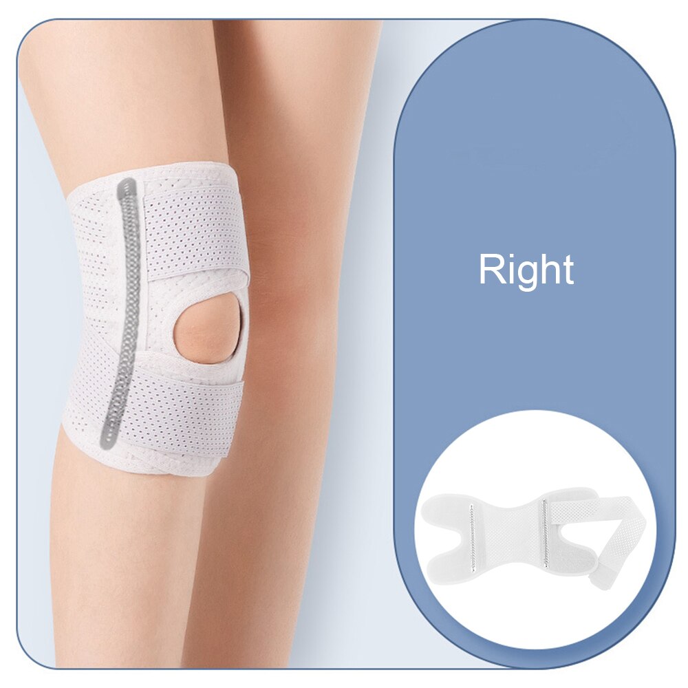Anyfit 1PC Sports Kneepad 50-59cm Black Elastic Fitness Gear Knee Cushioning Padding Equipment Right Brace Protector-Exercise &amp; Fitness-PEROZ Accessories