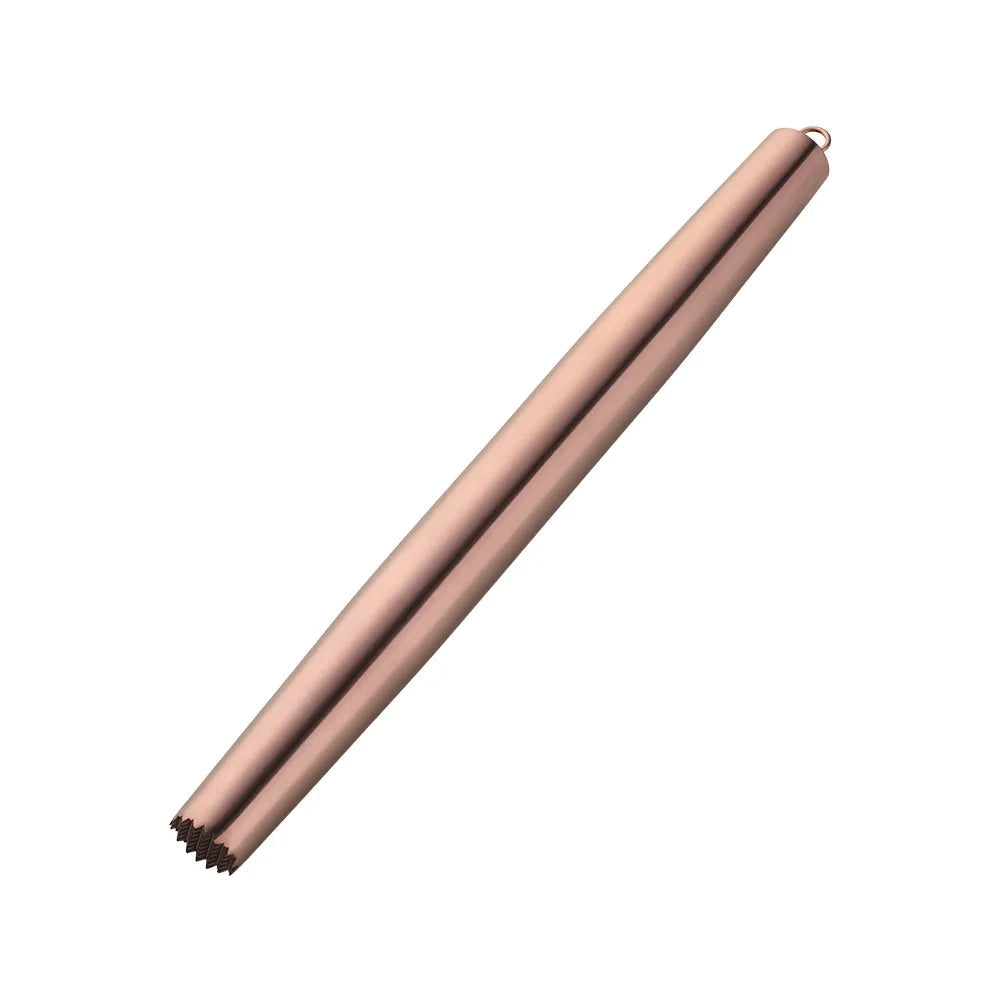 Anygleam New Rosegold Stainless Steel 1 Pc Stainless Steel Rolling Pin for Buffet and Restaurant Kitchenware-Kitchen Tools &amp; Utensils-PEROZ Accessories