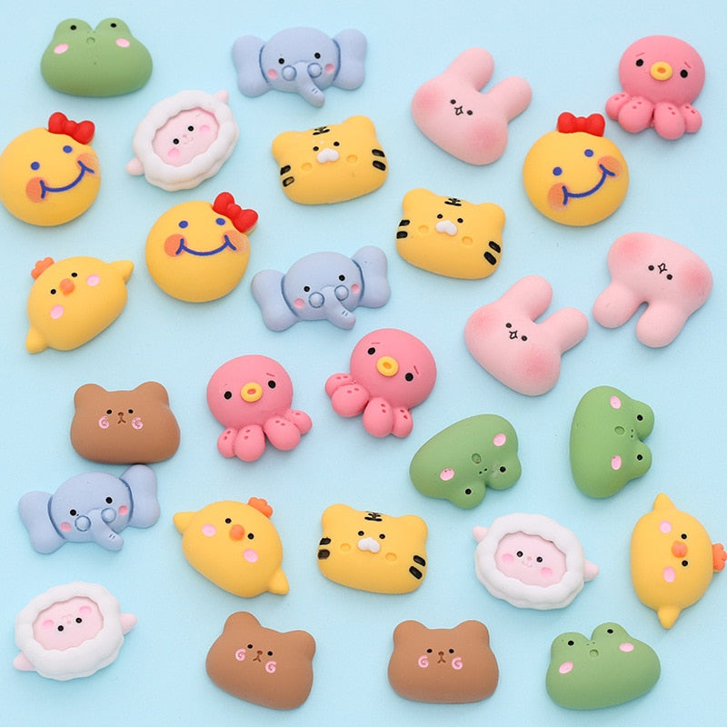 Anykidz 9pcs Animal Design Shoe Charm Accessories Jeans Clogs Pendant Pin Designer Ornament Jibbitz for Crocs-Shoe Charms-PEROZ Accessories