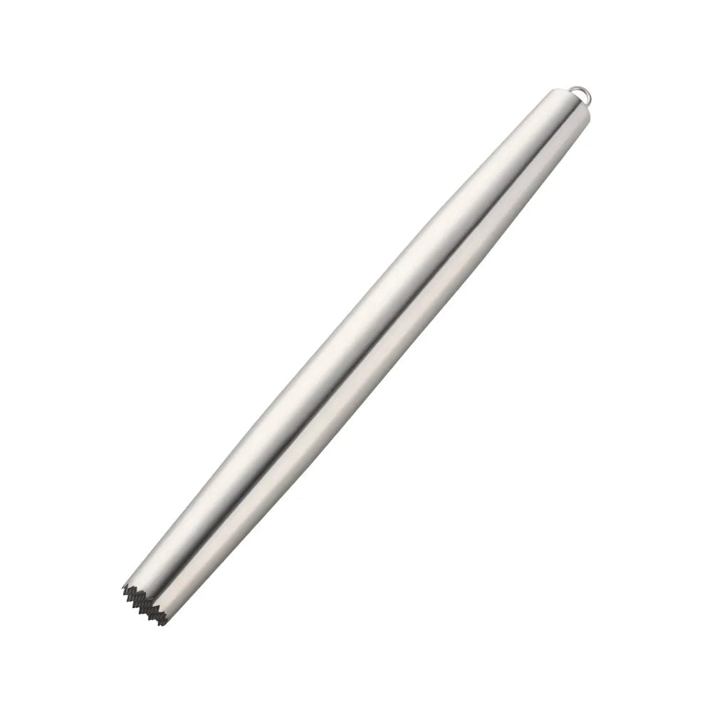 Anygleam New Silver Stainless Steel 1 Pc Stainless Steel Rolling Pin for Buffet and Restaurant Kitchenware-Kitchen Tools &amp; Utensils-PEROZ Accessories