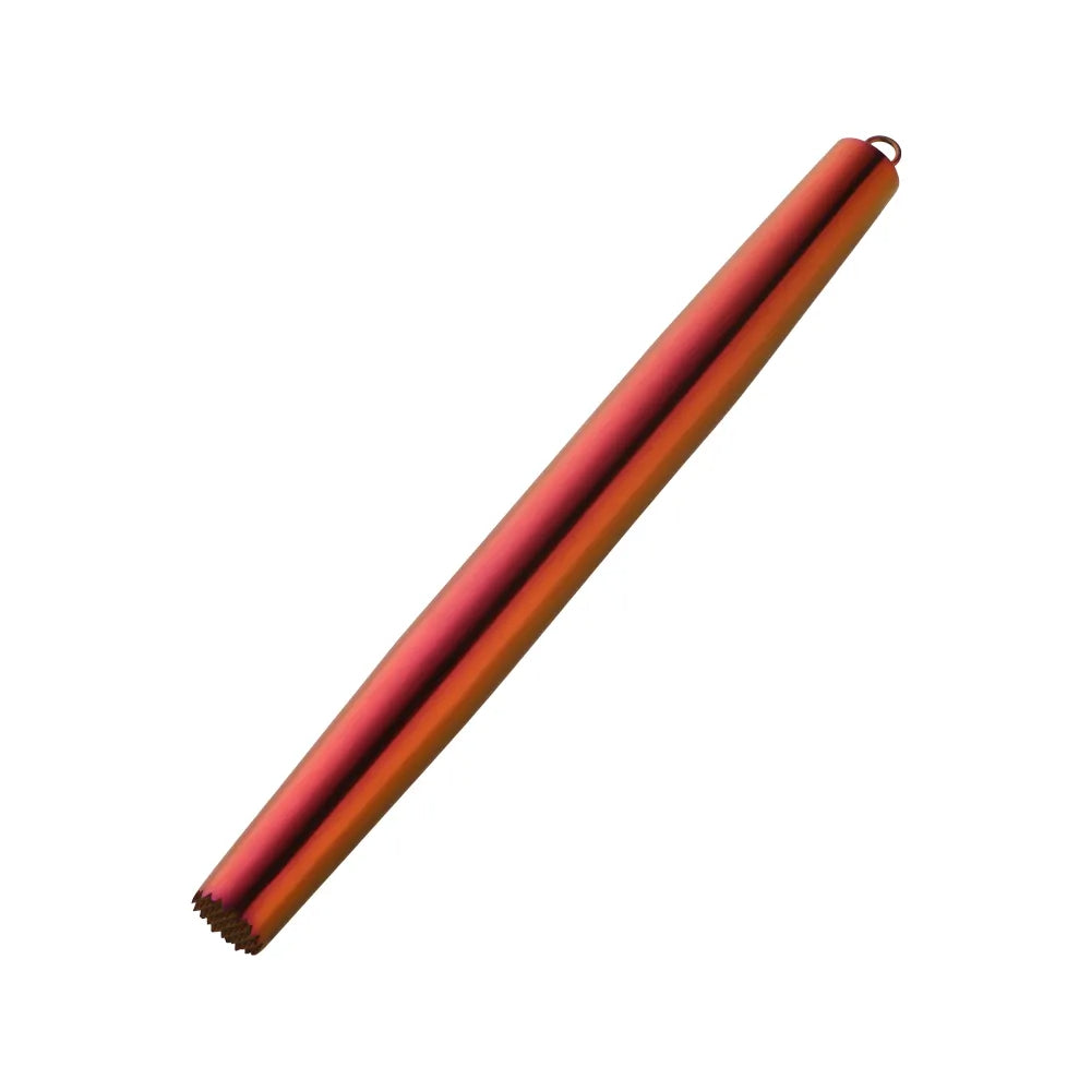Anygleam New Red Rainbow Stainless Steel 1 Pc Stainless Steel Rolling Pin for Buffet and Restaurant Kitchenware-Kitchen Tools &amp; Utensils-PEROZ Accessories