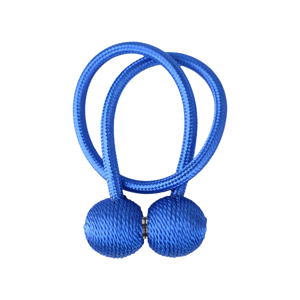 Anyhouz Curtain Tie Sapphire 1 Pc Buckle Holder Magnetic High Quality Clip Curtains Decorative Home Curtains Accessories-Curtain Tie-PEROZ Accessories