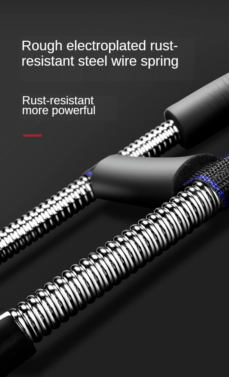 Anyfit Hand Grip Black Arm Wrist Exerciser Equipment Grip Power Wrist-Exercise &amp; Fitness-PEROZ Accessories