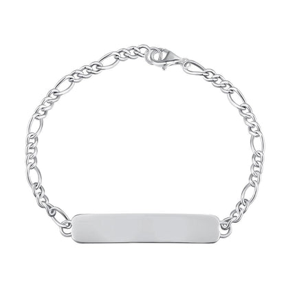 Anyco Bracelet Minimalist Design Daily Wear Accessories 925 Sterling Silver Link Chain Hand Bangles Bracelets For Kid Children Child-Bracelets-PEROZ Accessories