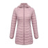 Anychic Womens Padded Puffer Jacket Medium Pink Ultralight Coat With Detachable Hood Lightweight Outwear Clothing-Coats & Jackets-PEROZ Accessories