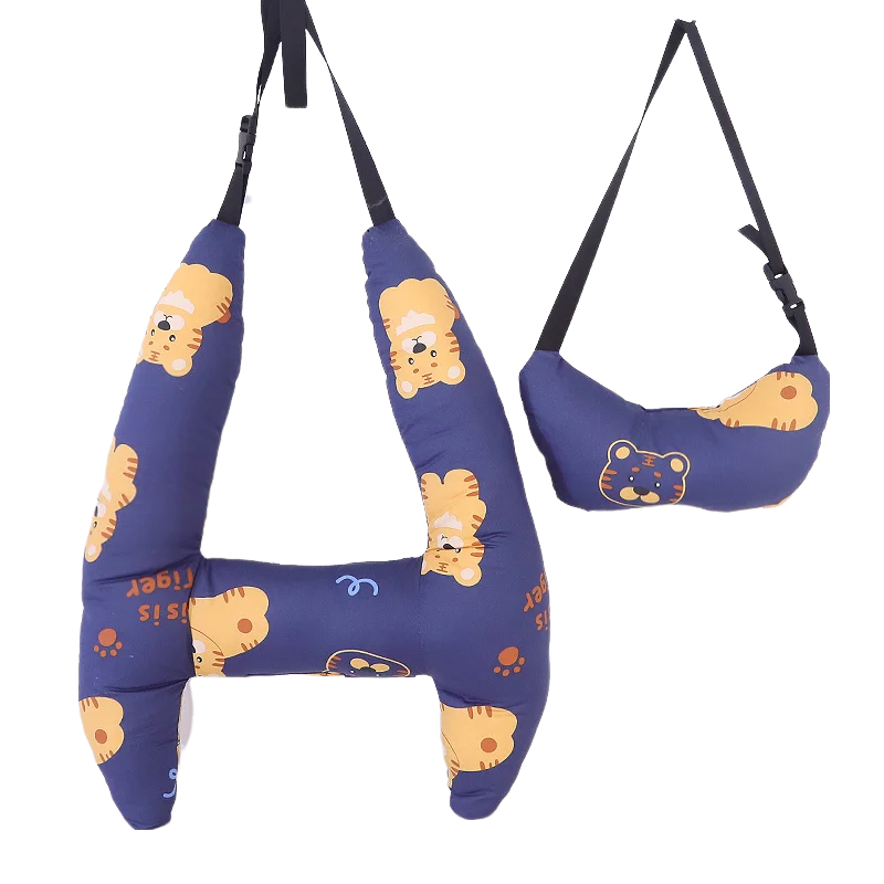 Anypack Car Travel Pillow Tiger 1 Set for Kids and Adult Neck Head Support H-Shape Travel Pillow-Neck Pillow-PEROZ Accessories