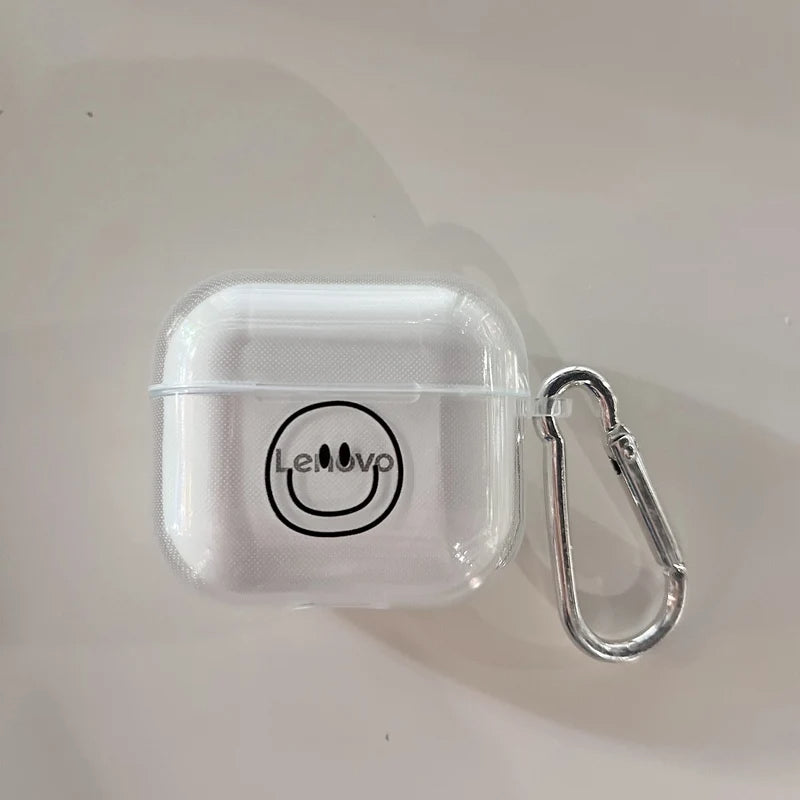 Anymob Earphone Case Smile For Lenovo LP40S TWS Headphone Case Protective Charging Box-Earphone Case-PEROZ Accessories