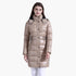 Anychic Womens Padded Puffer Jacket Large Beige Hooded Long Thick Puffer Jackets For Women Fashion Coats Casual Waterproof Outerwear-Coats & Jackets-PEROZ Accessories