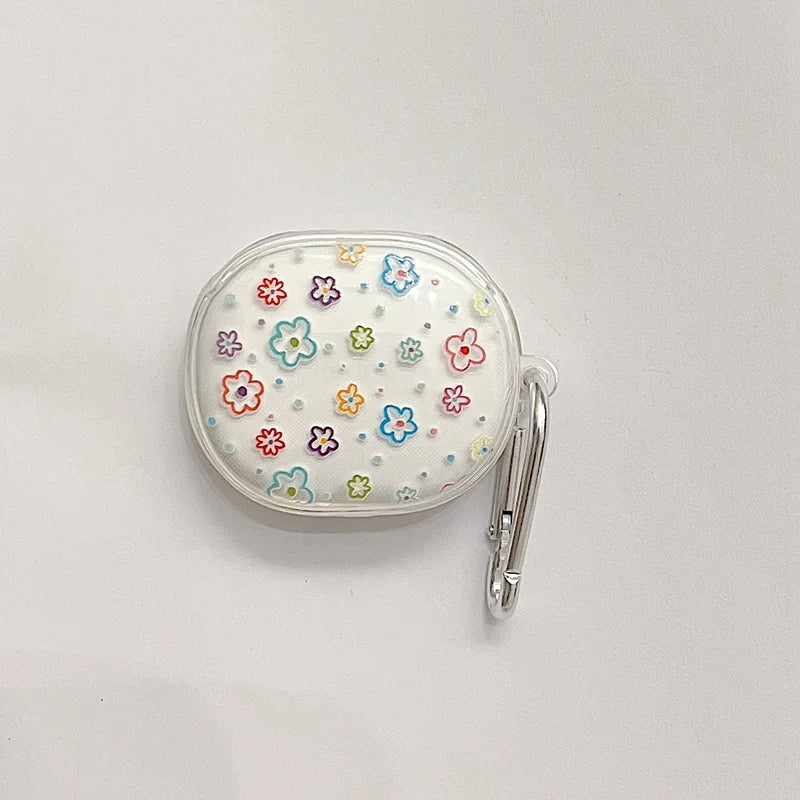 Anymob Earphone Case Blooming Flower For Redmi Buds 4 Pro Soft Protective Earphone Case Charging Box Shell-Earphone Case-PEROZ Accessories