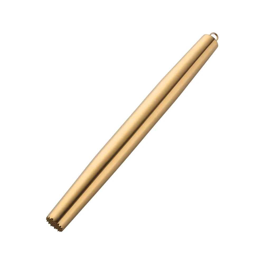 Anygleam New Gold Stainless Steel 1 Pc Stainless Steel Rolling Pin for Buffet and Restaurant Kitchenware-Kitchen Tools &amp; Utensils-PEROZ Accessories