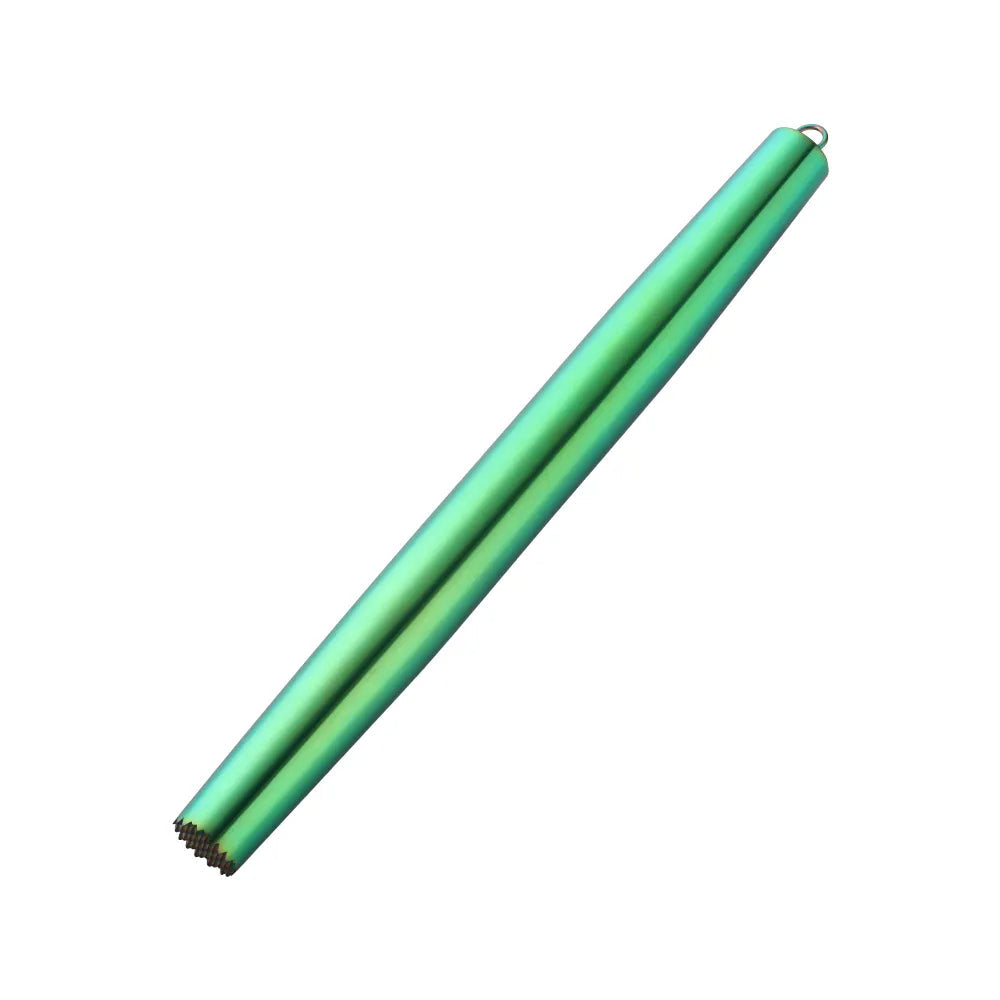 Anygleam New Green Rainbow Stainless Steel 1 Pc Stainless Steel Rolling Pin for Buffet and Restaurant Kitchenware-Kitchen Tools &amp; Utensils-PEROZ Accessories