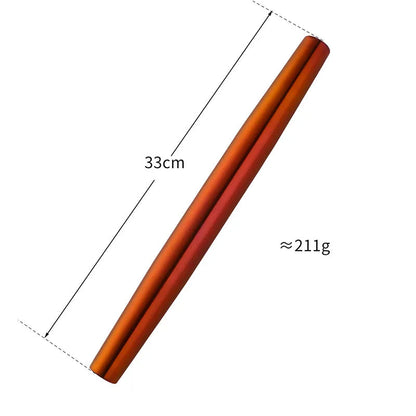 Anygleam New Red Rainbow Stainless Steel 1 Pc Stainless Steel Rolling Pin for Buffet and Restaurant Kitchenware-Kitchen Tools &amp; Utensils-PEROZ Accessories