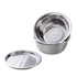 Anygleam Silver Stainless Steel Basket Strainer Bowl with Vegetable Cutter/ Slicer for Buffet and Restaurant Kitchenware-Kitchen Tools & Utensils-PEROZ Accessories