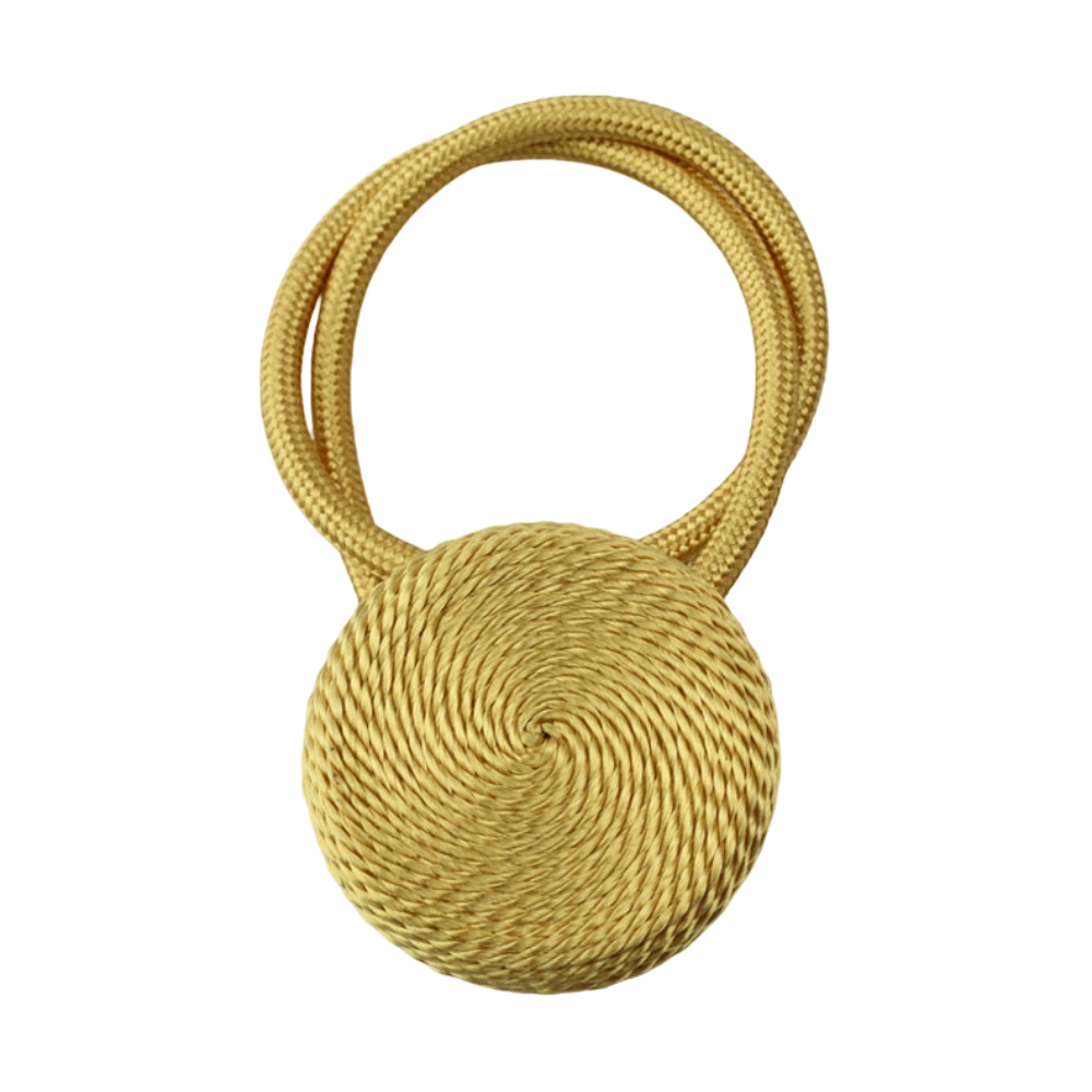 Anyhouz Curtain Tie Gold Magnetic Curtain Tieback Home Decorative Curtains Buckle Rope Strap Magnet Cilp-Curtain Tie-PEROZ Accessories