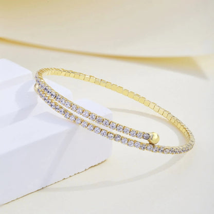 Anyco Bracelet Mujeres Pulseras heart Charm Pink Bracelets Bangles For Women 925 Sterling Silver Bracelet-Bracelets-PEROZ Accessories