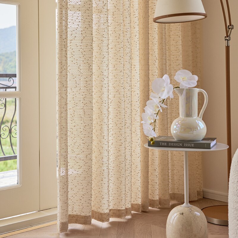 Anyhouz 300cm Curtains Grey Modern Luxury Retro Style Texture for Living Room Bedroom Dining Fashion Decor-Curtains &amp; Drapes-PEROZ Accessories