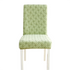 Anyhouz Chair Cover Green Knitted Design with Anti-Dirt and Elastic Material for Dining Room Kitchen Wedding Hotel Banquet Restaurant-Chair Cover-PEROZ Accessories
