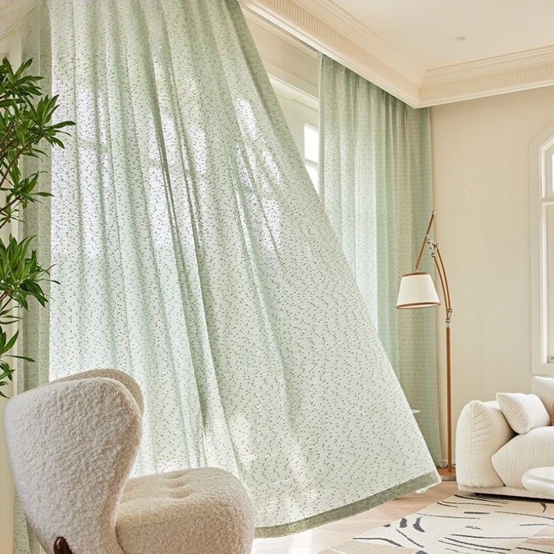 Anyhouz 300cm Curtains Grey Modern Luxury Retro Style Texture for Living Room Bedroom Dining Fashion Decor-Curtains &amp; Drapes-PEROZ Accessories