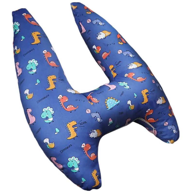 Anypack Car Travel Pillow UShape Baby Dinosaur Pattern Children Travel Pillow Cushion for Car Seat, Safety Neck Pillow for Kids-Neck Pillow-PEROZ Accessories