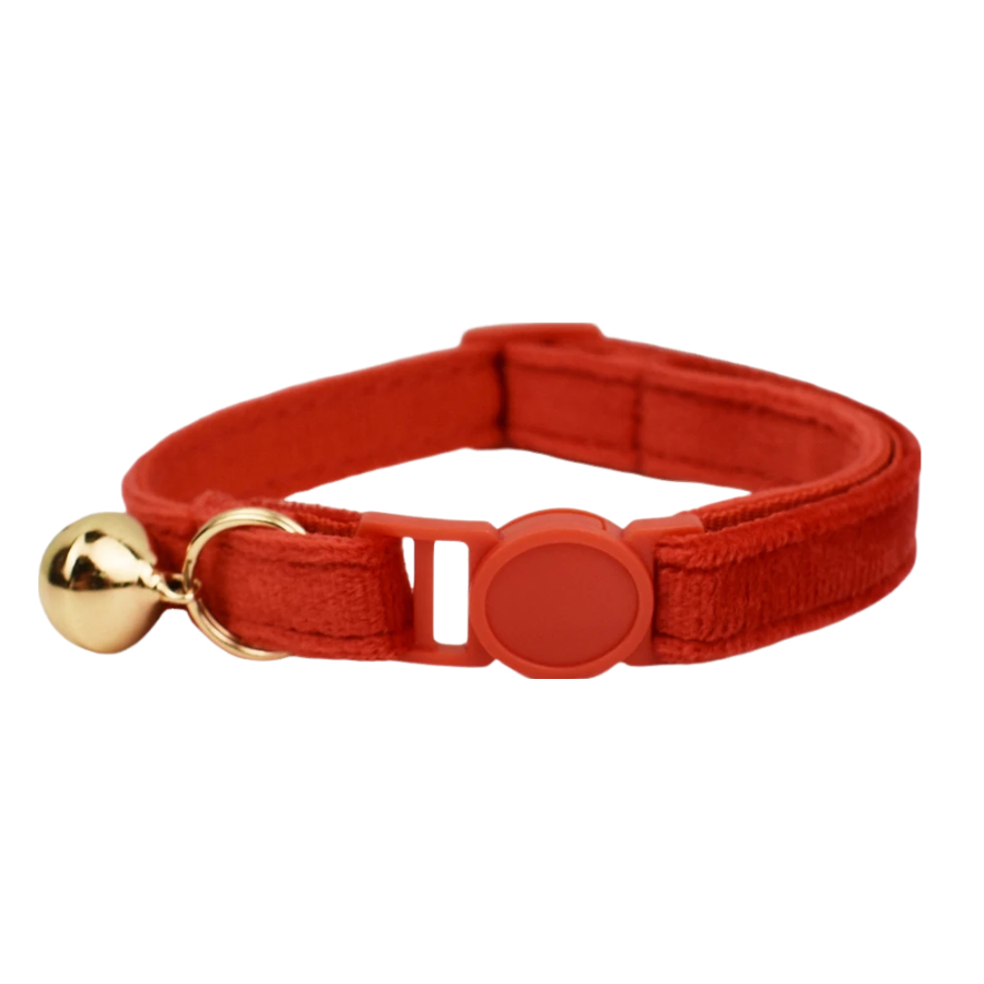 AnyWags Cat Collar Red Large with Safety Buckle, Bell, and Durable Strap Stylish and Comfortable Pet Accessory-Cat Supplies-PEROZ Accessories
