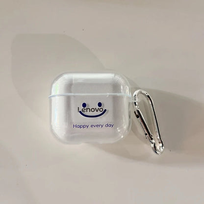Anymob Earphone Case Happy Every Day For Lenovo XT95 Pro TWS Headphone Case Protective Charging Box-Earphone Case-PEROZ Accessories