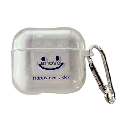 Anymob Earphone Case Happy Every Day For Lenovo X15 Pro TWS Headphone Case Protective Charging Box-Earphone Case-PEROZ Accessories