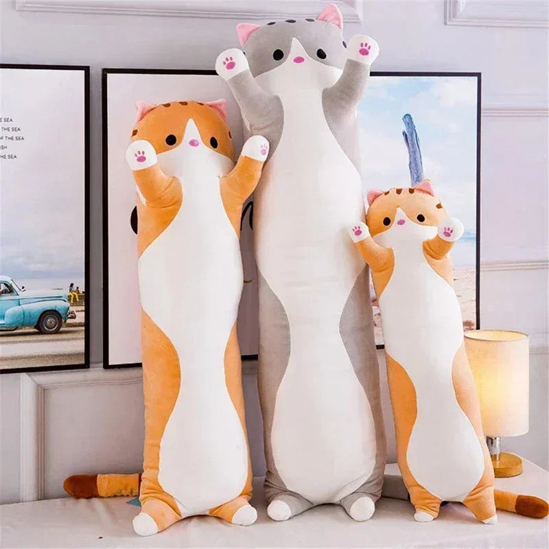 Anyhouz Side Sleeping Body Pillow Black Lovely Husky Bed Sofa Long Pillow for Children and Adult 50CM-Sleeping Pillow-PEROZ Accessories