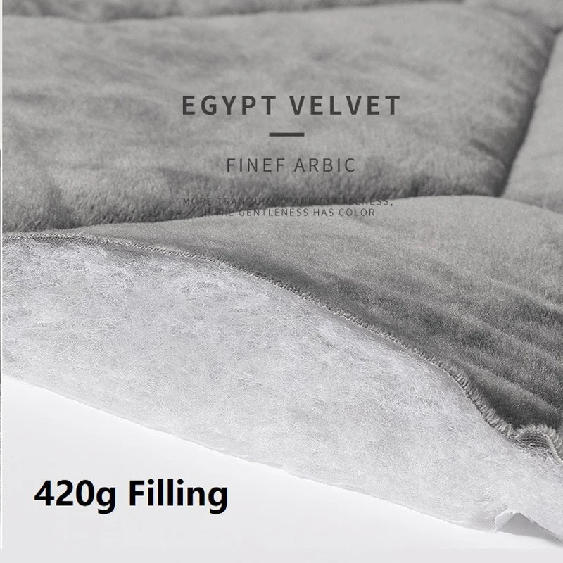 Anyhouz Headboard Cover Dark Gray Criss Cross Pattern Super Soft Smooth Quilted Velvet Bed Back Dust Protector Cover 150x70cm-Bed Headboard-PEROZ Accessories