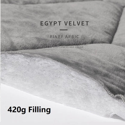 Anyhouz Headboard Cover Dark Gray Criss Cross Pattern Super Soft Smooth Quilted Velvet Bed Back Dust Protector Cover 150x70cm-Bed Headboard-PEROZ Accessories